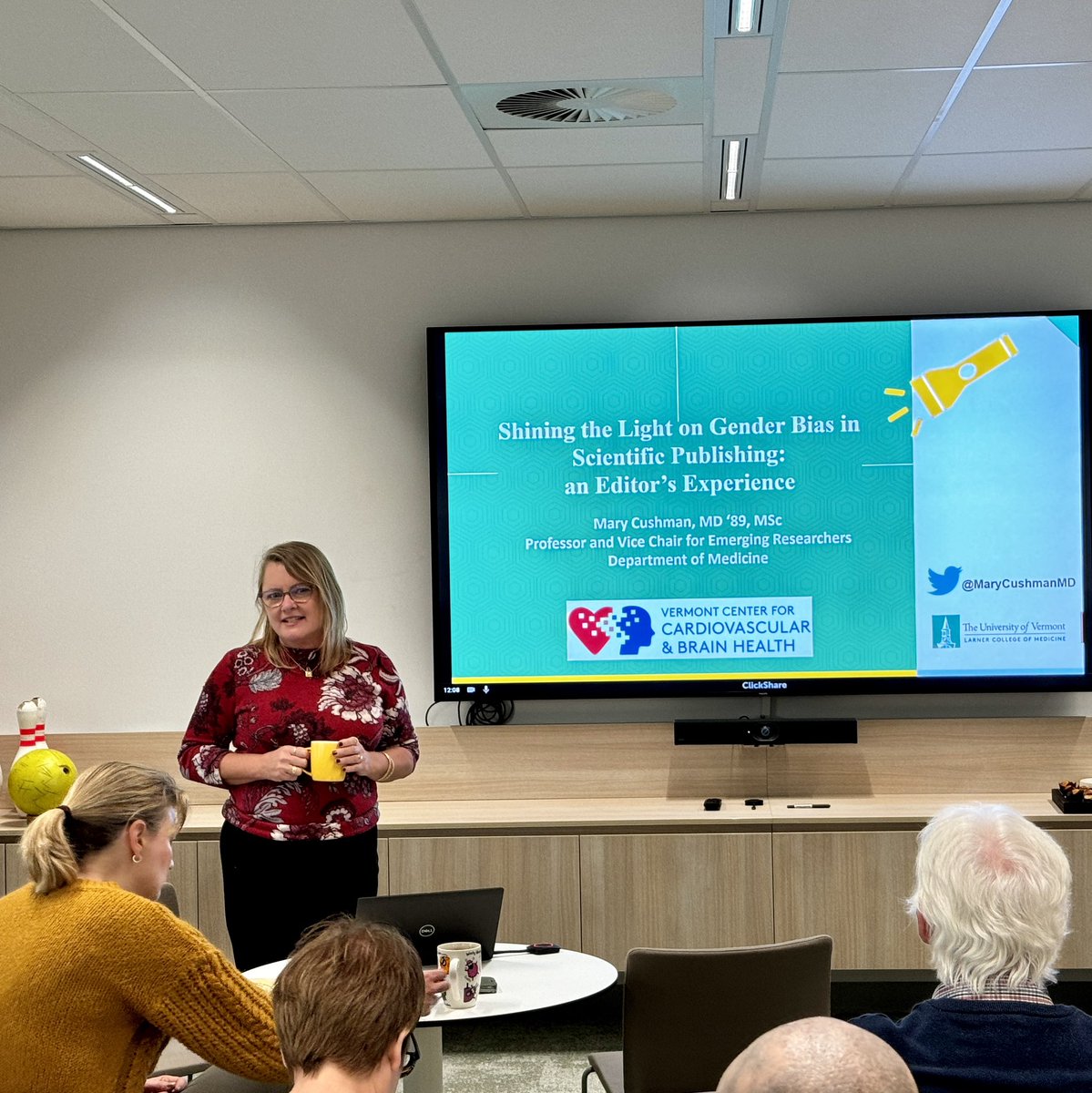Fantastic  eye-opening workshop on gender bias in scientific publishing by #RPTH editor <a href="/MaryCushmanMD/">Mary Cushman 🫀🧠🩸</a> at <a href="/CARIMMaastricht/">CARIM</a> <a href="/RPTHjournal/">RPTH</a>