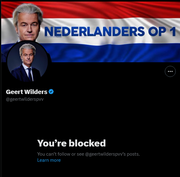 'Premier van alle Nederlanders...' Dit is mijn erepenning #Wilders #pvvop1 🇷🇺🗑️ #NAFO
