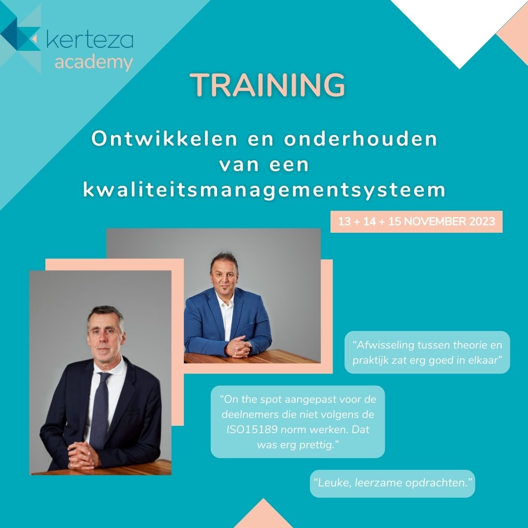 Heeft u ook interesse om een opleiding bij Kerteza te volgen?  Kijk hier voor de data in 2024 👉🏼 kerteza.com/open-inschrijv… 

#deskundig #toonaangevend