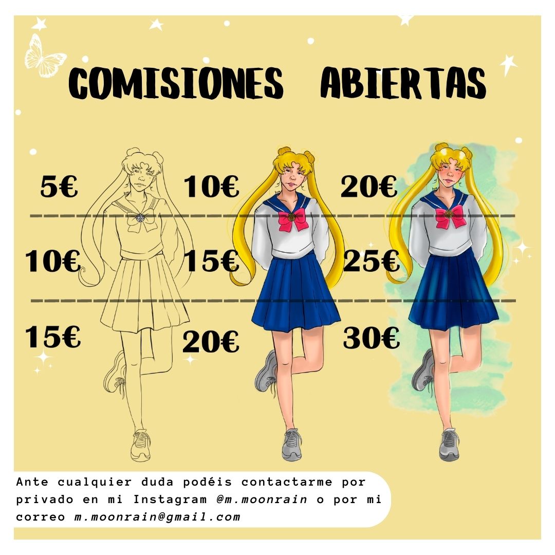 Moonrain💛 COMISIONES ABIERTAS 💛 tweet media