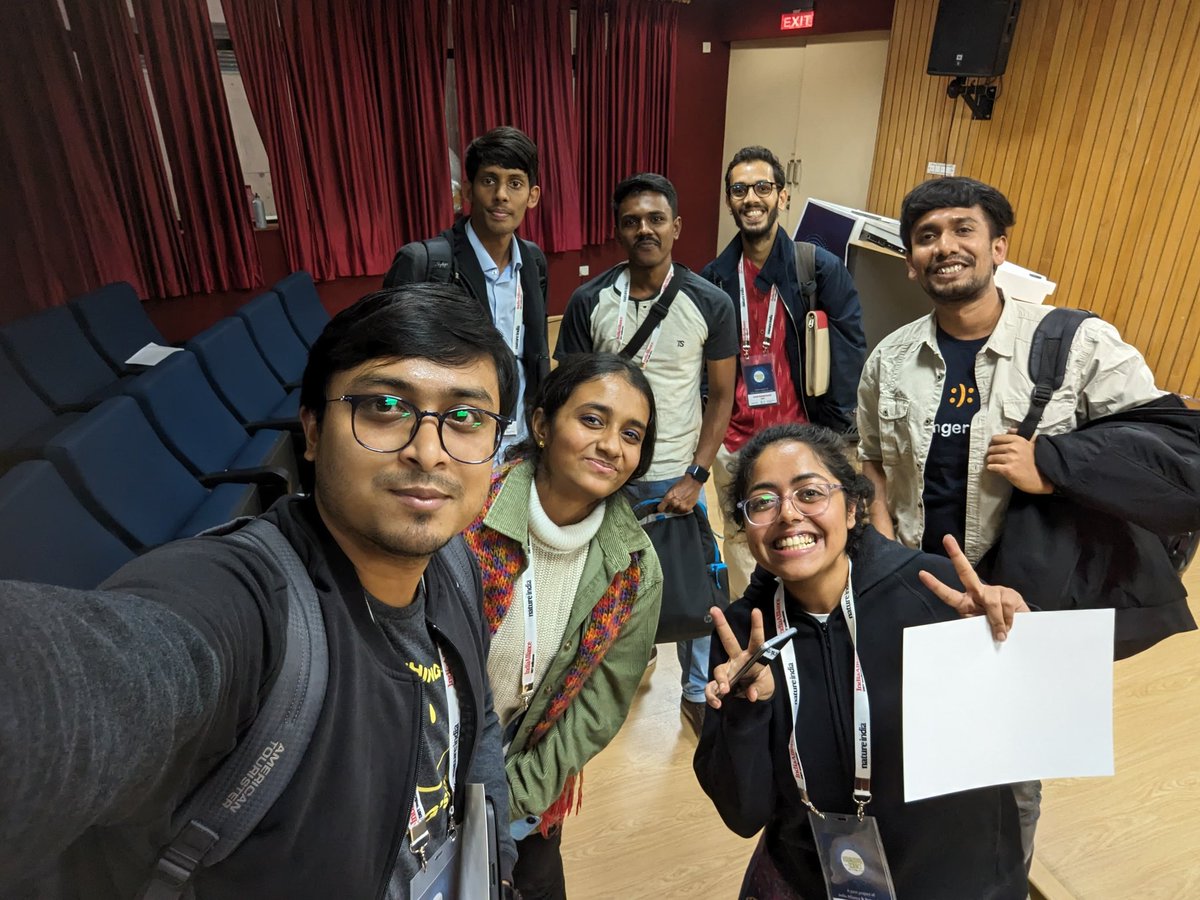 Glad to have been a part of Visualising Science Workshop 2023 organised by <a href="/NatureInd/">Nature India</a> and <a href="/India_Alliance/">DBT/WT India Alliance</a> at the picturesque <a href="/unescorcb/">RCB</a> 
Looking forward to more such experiences in the future!
#VisualisingScienceWorkshop