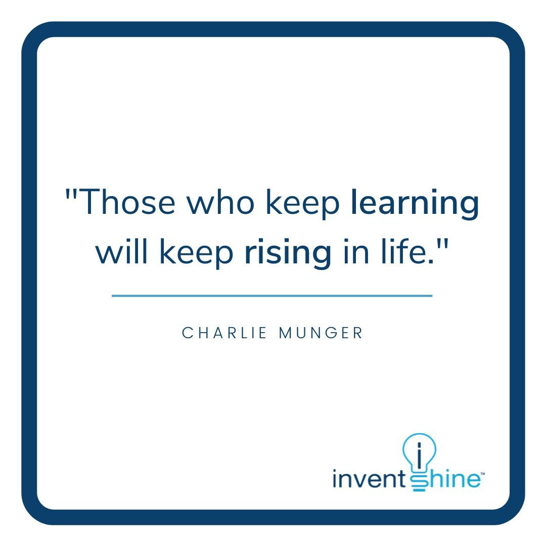 What an #intelligent #qutoe. #CharlesMunger was the 'silent' #business partner of #WarrenBuffet and helped build one of the richest fortunes in the world. A wise man, indeed. I would practice this #advice. Learn from #wise men. #inventshine #inventorhelp #ideas #inventionhelp