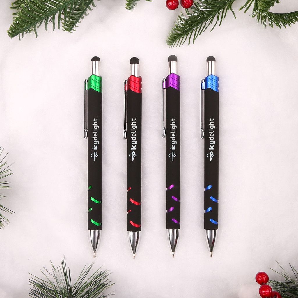 SourcepointKC's tweet image. Our Confetti pens bring color and function. Stylus? Check. Antimicrobial? Check. The perfect pen to kick off the new year!
#promopens #yourlogohere #coolpromo #styluspen #brandyourbusiness #Sourcepoint #YourOneSource