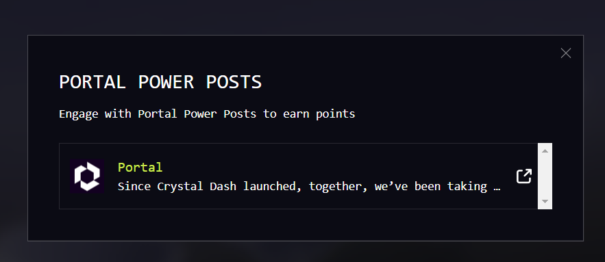 TrickyDao's tweet photo. Engage With Power Posts In @Portalcoin To Earn More $Portal Points ❤️🚀

Countdown Going On 4 Days To End In Season 1 ⏳⏳ https://t.co/eNCB85cnon