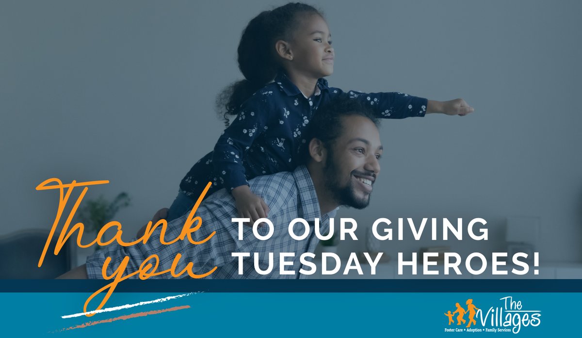 Because of our amazing #GivingTuesday donors, we can continue to build brighter futures for children, youth, and those who care for them. Thank you! Still considering a donation? It’s not too late! Give now at classy.org/give/449552/#!….