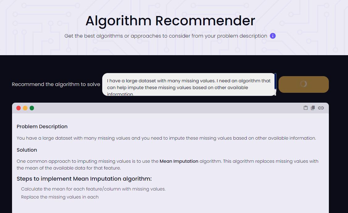 enterprisednaco's tweet image. Not sure which algorithm fits your data model? Our Algorithm Recommender helps you choose the best fit for your analysis needs! 🔍 #DataMentor #AlgorithmAdvice
