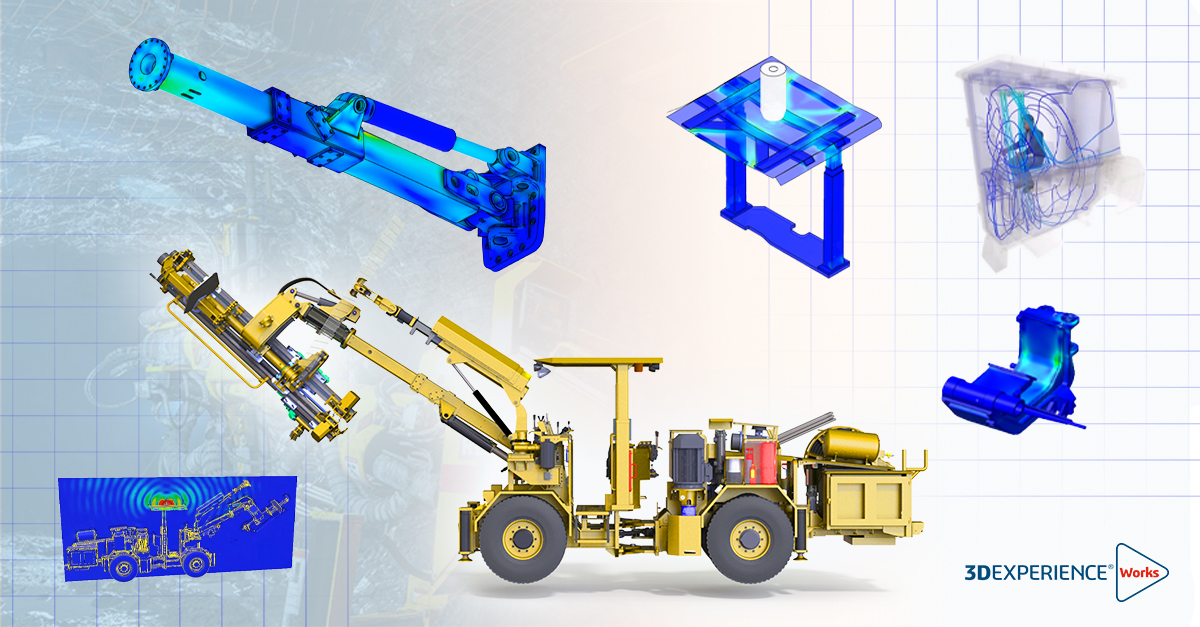 SOLIDWORKS's tweet photo. Join us today at 11AM EST, to learn how mining company, #RESEMIN, accelerated innovation with #SOLIDWORKS #CAD and #3DEXPERIENCEWorks #Simulation at today's live customer success webinar: https://t.co/DHVNUUa6s1 https://t.co/esDLUtnZIc
