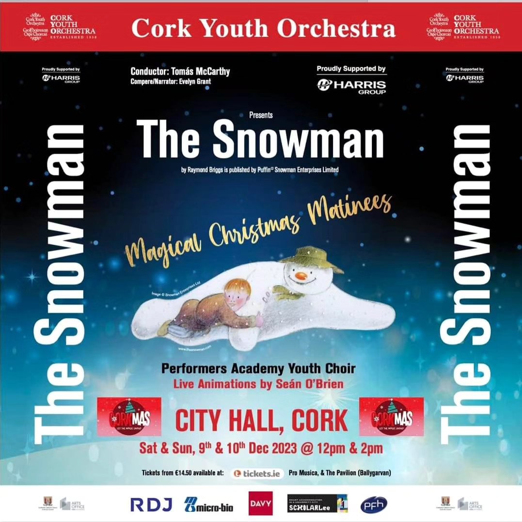 tickets.ie (@tickets_ie) on Twitter photo ⚠️ 𝗟𝗢𝗪 𝗧𝗜𝗖𝗞𝗘𝗧 𝗔𝗟𝗘𝗥𝗧 ⚠️
Just a handful of tickets left for The Snowman - Magical Christmas Matinee on Sat 9th December at 12pm. All other shows are now fully sold out, so grab your tickets before these last few are gone!!!
🎟 👉 bit.ly/SnowmanSat-12pm
<a href="/CYOCork/">CorkYouthOrchestra</a> ⚠️ 𝗟𝗢𝗪 𝗧𝗜𝗖𝗞𝗘𝗧 𝗔𝗟𝗘𝗥𝗧 ⚠️
Just a handful of tickets left for The Snowman - Magical Christmas Matinee on Sat 9th December at 12pm. All other shows are now fully sold out, so grab your tickets before these last few are gone!!!
🎟 👉 bit.ly/SnowmanSat-12pm
<a href="/CYOCork/">CorkYouthOrchestra</a>