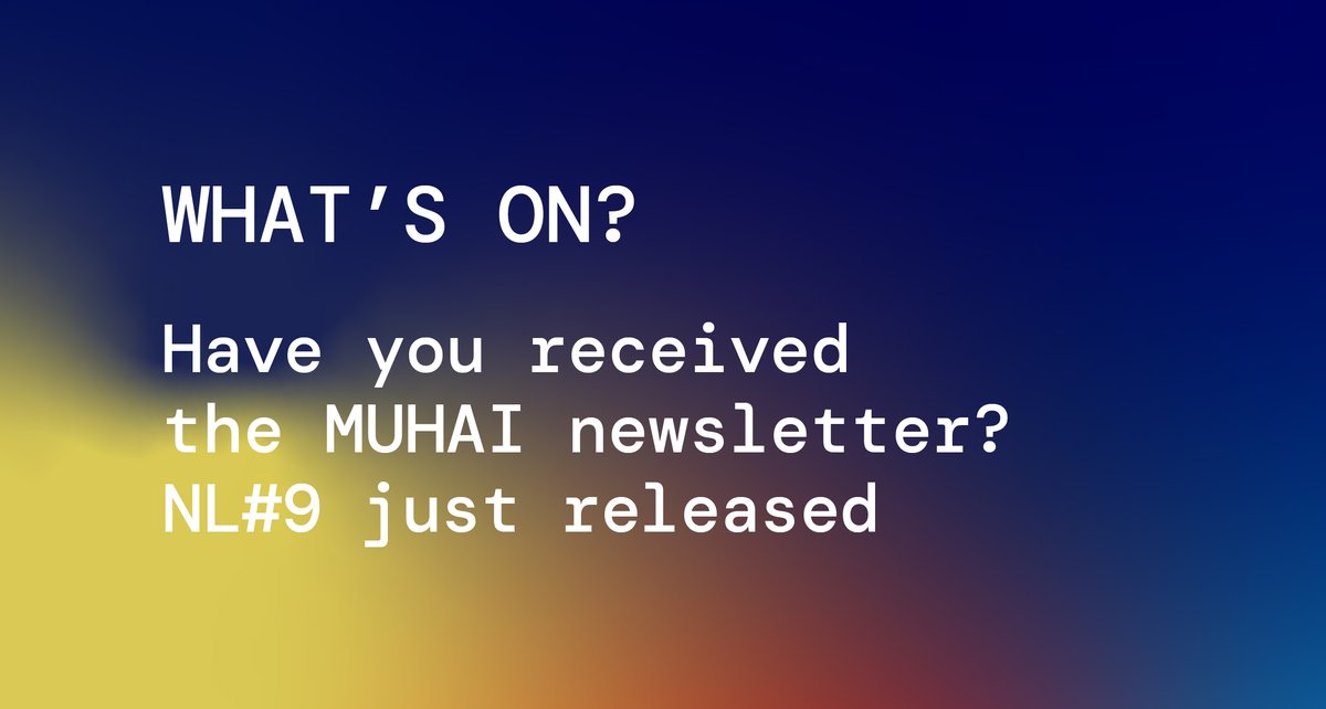 📨You've got mail.

If not, you never know what you are missing. The ninth issue of MUHAI #newsletter has just been delivered!

Subscribe to be updated (bit.ly/435tBvs)

#AI #wikiHAI #socialmedia #socialinequality #events #AquaGranda #researchEU #EUeic #eicaccelerator