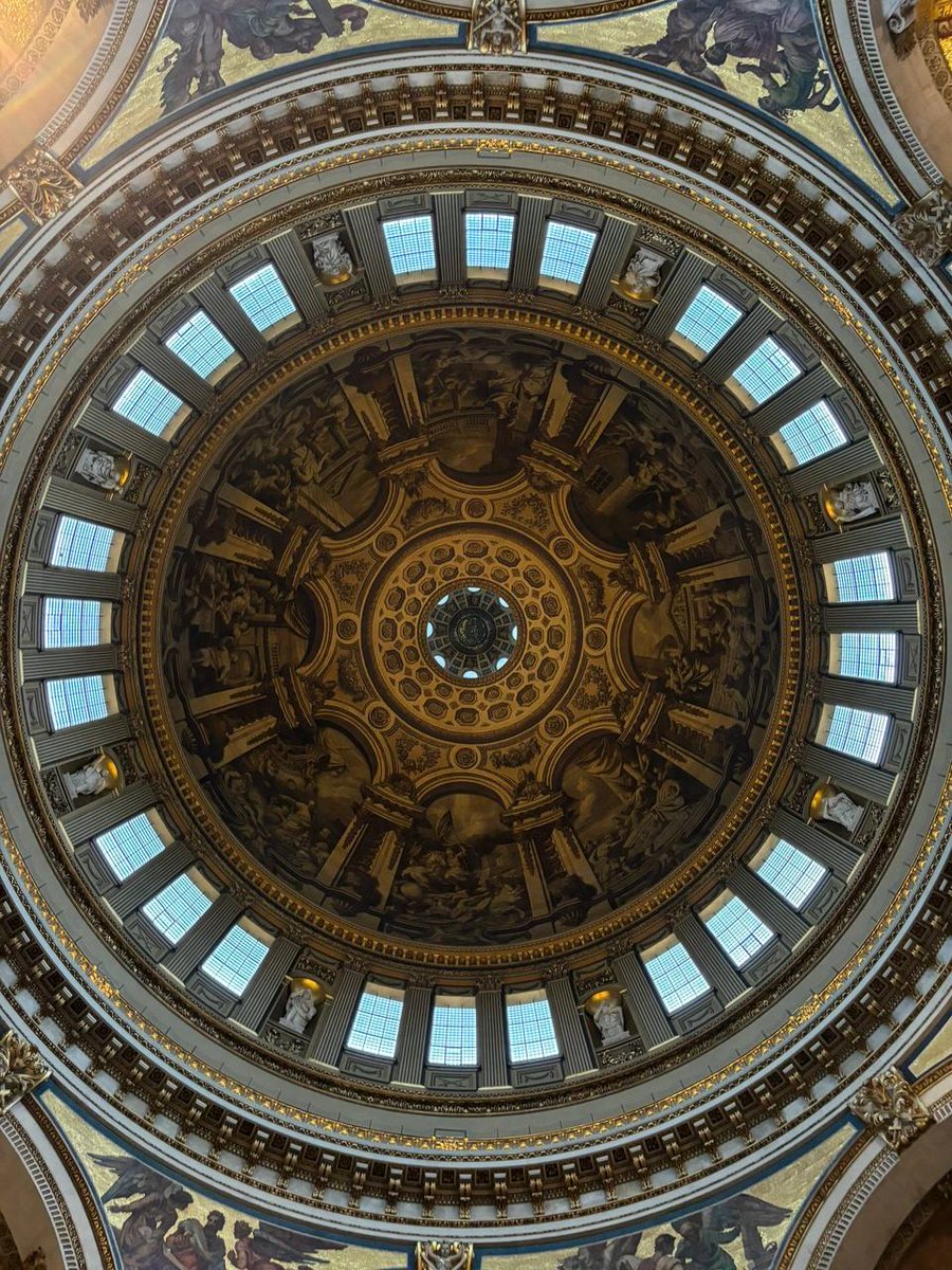 St. Paul's Cathedral is renowned for its Baroque architecture, with the iconic dome being its most distinctive feature