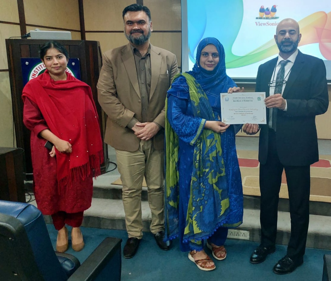 HealthSAcademy's tweet photo. "🏥 HSA & CCL conducted Clinical Research Methodology training at PIIC, Multan. Empowering healthcare pros in research advancement. Join HSA's ORIC for tailored opportunities. #ClinicalResearch #Healthcare #Training #HSA #CCL #PIIC #ResearchInnovation" https://t.co/Kp5MbYQASi