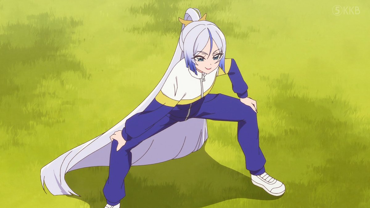 シャララ隊長 髪の毛 めっちゃ汚れそうで気になります #ひろがるスカイ