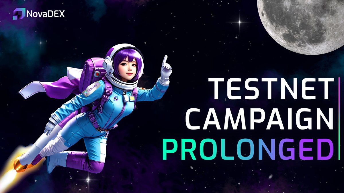 Good Evening

We're turning up the excitement as we prolonged our Testnet Campaign until Dec 20th📆. Your valuable feedback has been shaping our DEX, and we're committed to perfection before Mainnet 

Keep grinding🚀