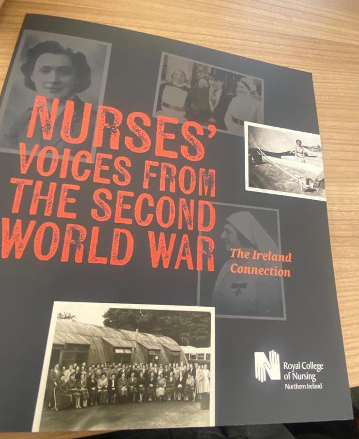 Really pleased to showcase this new book from this new book by the HONF NI @RCN_NI . Telling the stories of nurses from Northern Ireland #HistNursing