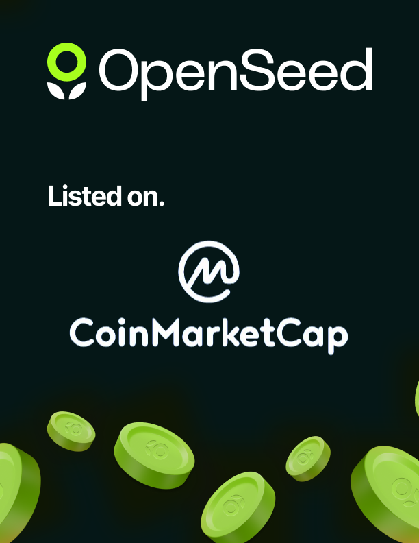 openseedtoken's tweet photo. 🎉 Big News Alert! 🚀 
Openseed is now officially listed on @CoinMarketCap  (CMC) 🌐💙 

Dive into the world of Openseed, track our progress, and stay updated.

Your journey with $OSEED just got even more exciting! 🌟📈

Telegram: https://t.co/QLYMSUPpGU https://t.co/WzADmfAkid