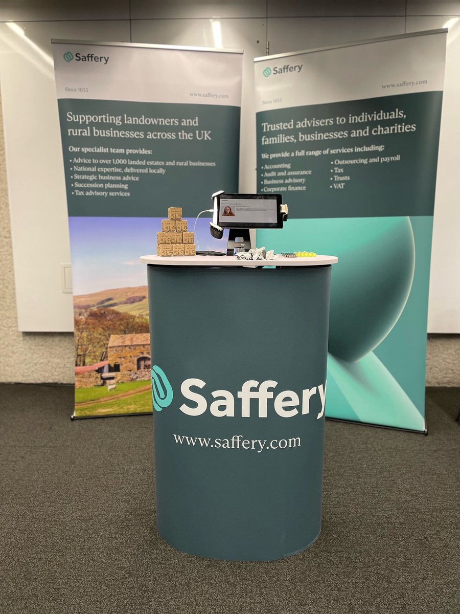 safferys's tweet photo. Our Land and Rural team are exhibiting at the @CLAtweets 2023 Rural Business Conference in London today, where land and rural business owners, plus industry experts are meeting to discuss the future of land in the UK. #RBC23 #countrylandandbusiness #saffery #ruralbusiness https://t.co/1XM2DODYzh