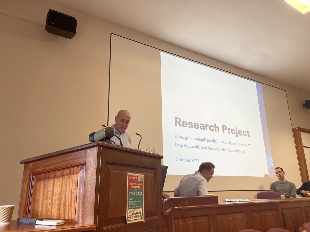 EKHUFT Therapies (@therapiesekhuft) on Twitter photo <a href="/TherapiesEKHUFT/">EKHUFT Therapies</a> clinical excellence day- Martin Creasey presenting on his soon to be published research study on grip strength correlation with functional outcome in 1st time traumatic shoulder dislocations. #cpd #whatateam #strivingforexcellence <a href="/TherapiesEKHUFT/">EKHUFT Therapies</a> clinical excellence day- Martin Creasey presenting on his soon to be published research study on grip strength correlation with functional outcome in 1st time traumatic shoulder dislocations. #cpd #whatateam #strivingforexcellence