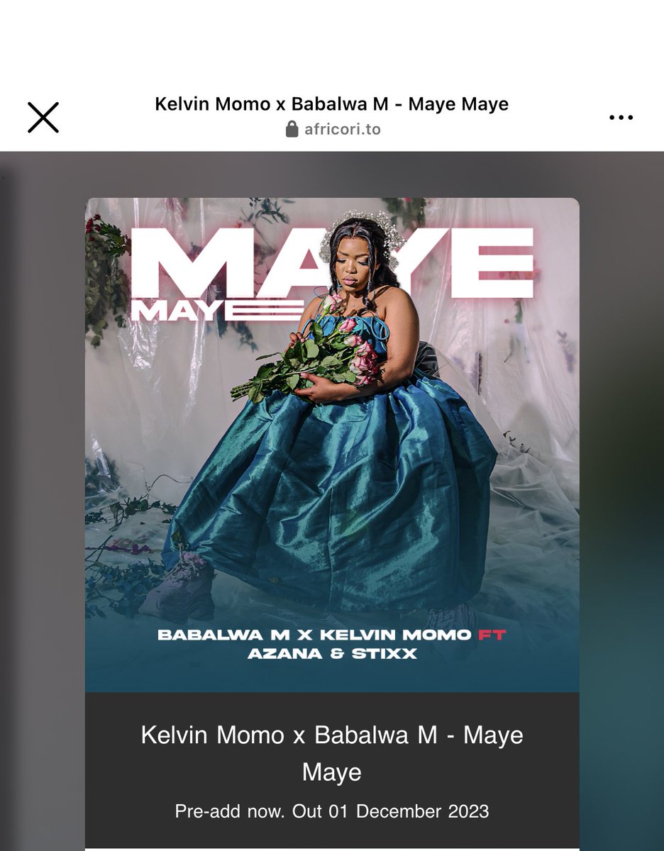 Am Dropping midnight 💪🏽💪🏽🔥🔥 

africori.to/mayemaye