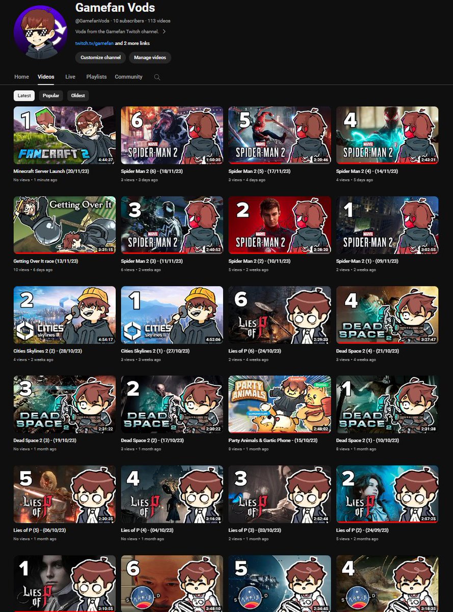 Shoutout to @mandradox for making such amazing thumbnails for the vods channel over the past few months! :D