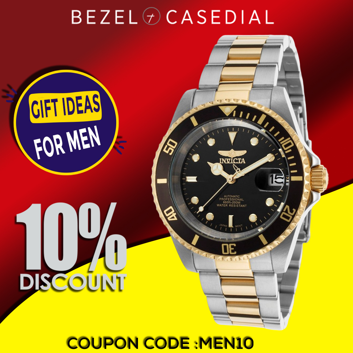 BCD_LLC's tweet photo. 𝑇ℎ𝑒 𝐵𝑒𝑠𝑡 𝐺𝑖𝑓𝑡 𝐼𝑑𝑒𝑎 𝐹𝑜𝑟 𝑎 𝑀e𝑛
𝐺𝑒𝑡 10% 𝑜𝑓𝑓 𝑢𝑠𝑖𝑛𝑔 𝑐𝑜𝑢𝑝𝑜𝑛 𝑐𝑜𝑑𝑒 𝑀𝐸𝑁10

The Invicta Professional Pro Diver Automatic 200M 8927OB Men's Watch is a statement of both style and functionality.

https://t.co/nK9lfgU8Re

#Invicta #Invictawatch https://t.co/Jmaj2gbwys