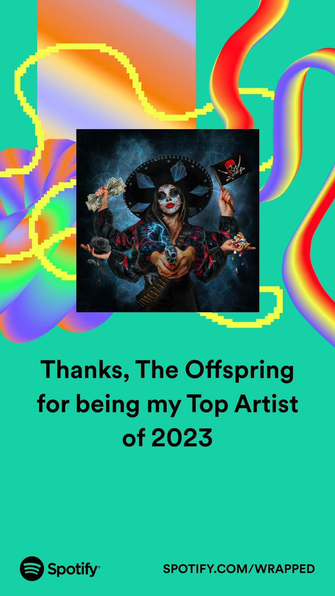 therandom_heroe's tweet image. Giving thanks to The Offspring for all the music. This year I couldn't stop listening to You're Gonna Go Far, Kid. #SpotifyWrapped 
open.spotify.com/artist/5LfGQac…