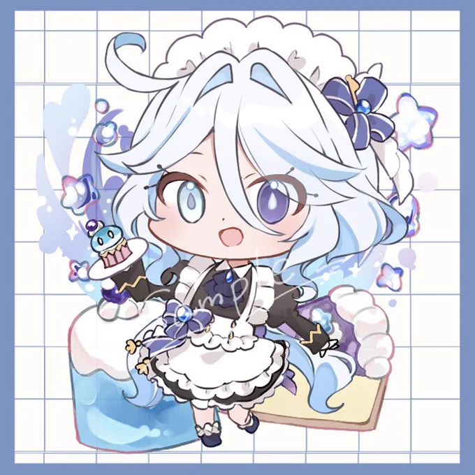 メイドフリーナ #原神  #GenshinImpact 
