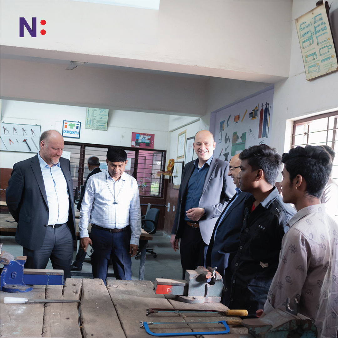 It was a delight to welcome our partners, Festo, to the NAMTECH campus at IIT Gandhinagar and discuss ways to augment our current IPMP course and launch a Technician’s program soon. We thank the Festo Didactic team for their valuable guidance and support.
#SkillingIndia