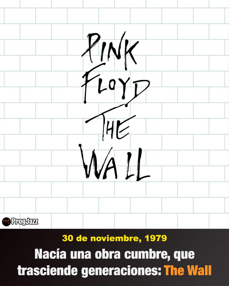 ElPinkSide's tweet photo. Pink Floyd - The Wall
#44Anniversary #RogerWaters #LeyendasDeLaMúsica #CineDeArte #GeraldScarfe #AlanParker #ElLadoFloydianoDeLaLuna https://t.co/WHYllwtGXv