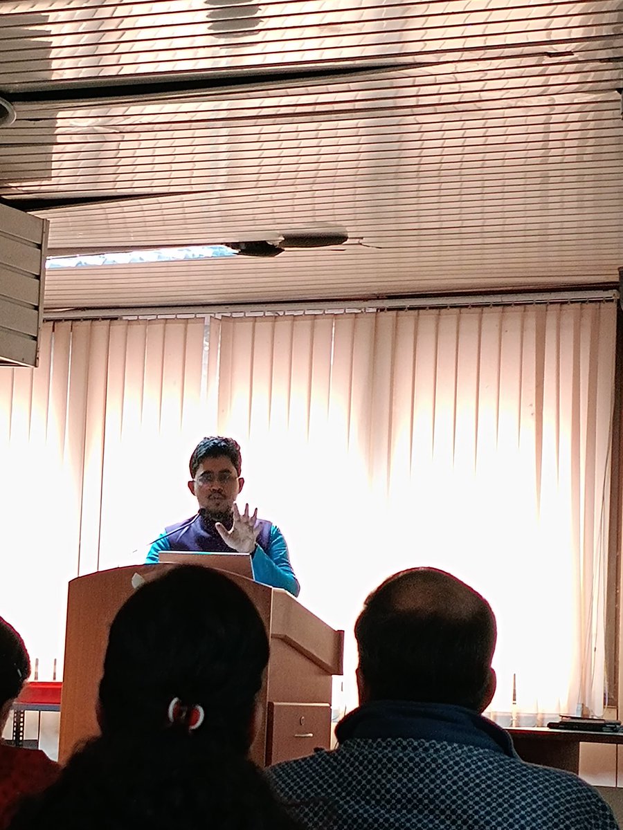 RajeshPandeyLab's tweet photo. 🎉 3.5 years of perseverance, dedication, and scholarly excellence! First PhD of the lab. Applauding @BioPartha's remarkable journey till his pre-thesis open colloquium.   Congratulations on this significant achievement. #PhDjouney @AcSIR_India #phdlife  @IGIBSocial https://t.co/1YkvQmqR3H
