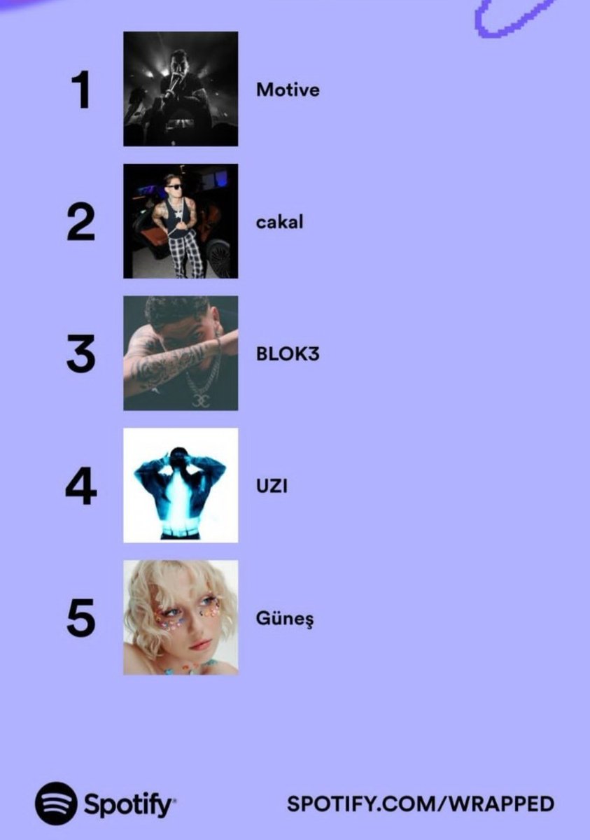 Hayatımda daha kötü bi liste görmedim aq