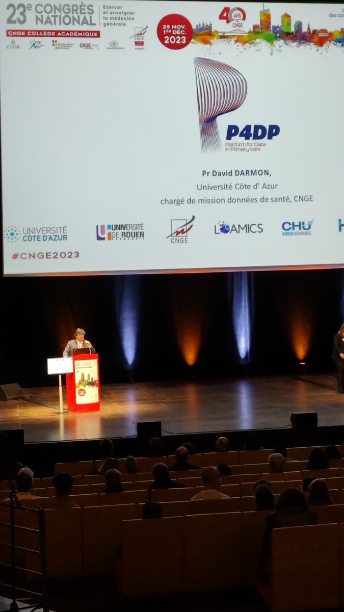 Prise de parole du Pr <a href="/davdarmon/">david darmon</a> au sujet du projet #P4DP