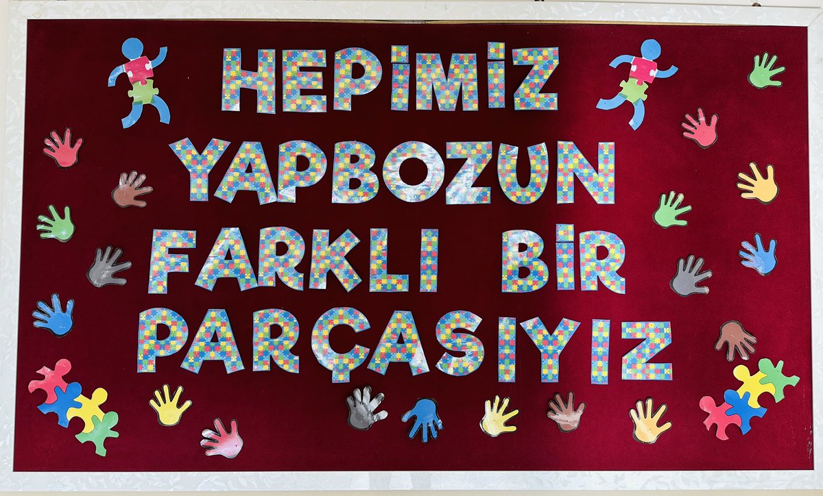 Özel Eğitim Panomuz | Hepimiz Yapbozun Farklı Bir Parçasıyız

“Biz Bir Yapbozun Parçalarıyız. Birimiz Eksilirse, Hepimiz Yarım Kalırız.”

#Erzurum
#Pasinler
#Hasankale
#ÖzelEğitim
#3AralıkDünyaEngellilerGünü