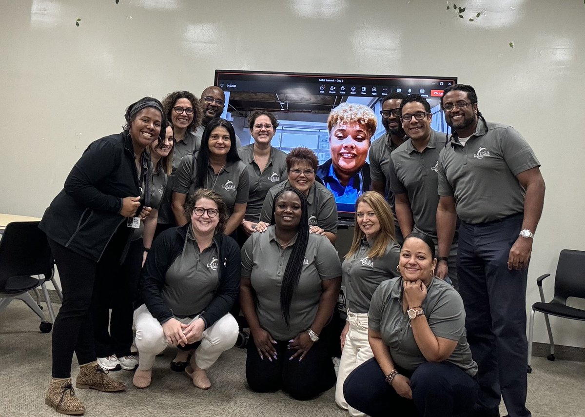 Roberta6902's tweet photo. 2023 Marketing &amp; Enrollment Summit. Incredibly grateful for the M&amp;E “WE” Team. Alone we can do so little, together we can do so much. Keeping the Promise. #CSUSAproud @CSUSAhq @drdchristiansen 
￼ https://t.co/GrMZmDAlFV