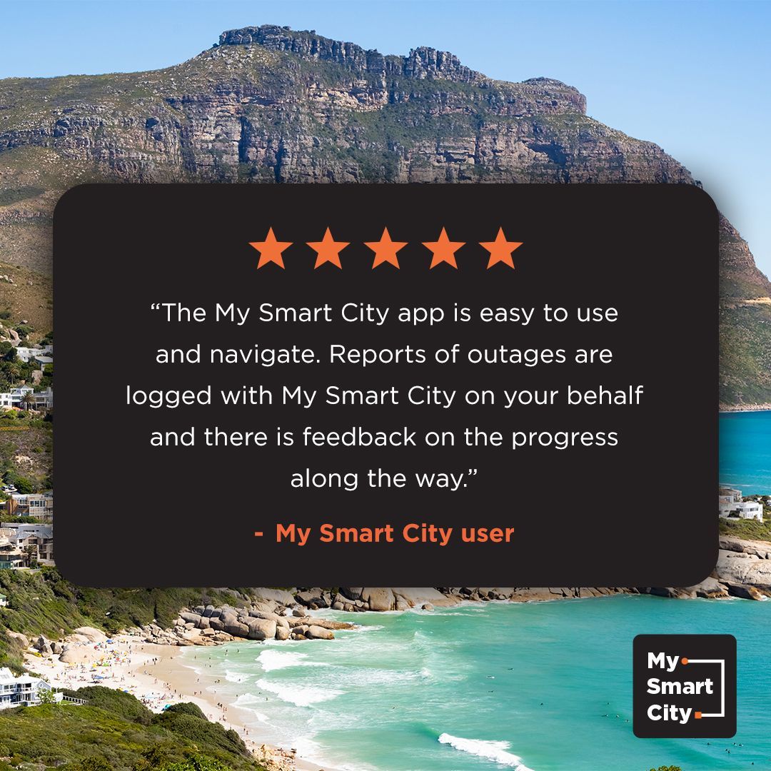 MySmartCity_SA's tweet image. With My Smart City, your voice is always heard 🌟 

#MySmartCity #SeamlessConnectivity #TrustedCommunity #AppInnovation