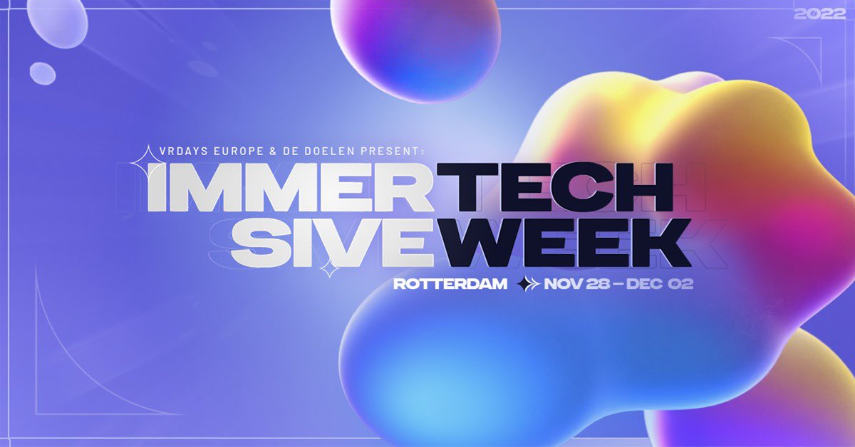 Finally headed to Rotterdam for #ImmersiveTechWeek Festival & I couldn’t be more excited! ✈️ tomorrow’s Creative Industries day is gonna be incredible 🎉