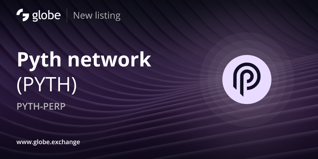 New Listing: Pyth (PYTH-PERP) futures will open today at 2pm UTC Markets will be in no-matching mode ahead of open whilst market makers configure their quotes 👇 globe.exchange/trade/PYTH-PERP
