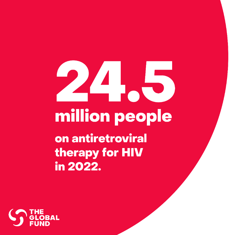 GlobalFund's tweet photo. Today is #WorldAIDSDay. It’s time to get back on track to end AIDS as a public health threat once and for all.  

Working together, we must double-down on our commitment to tackle the inequalities that fuel the epidemic. 

#WorldAIDSDay #LetCommunitiesLead
