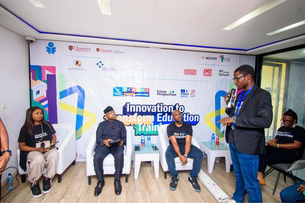 ogb_eni's tweet photo. I had the opportunity to pitch what we’re building at @Acceede_hq  and to also ask His Excellency, The Immediate Vice President of the Federal Republic of Nigeria; @ProfOsinbajo  about how Nigeria can leapfrog the last 3 industrial revolution and be at the forefront of the 4th. https://t.co/MjiSwQG2Va