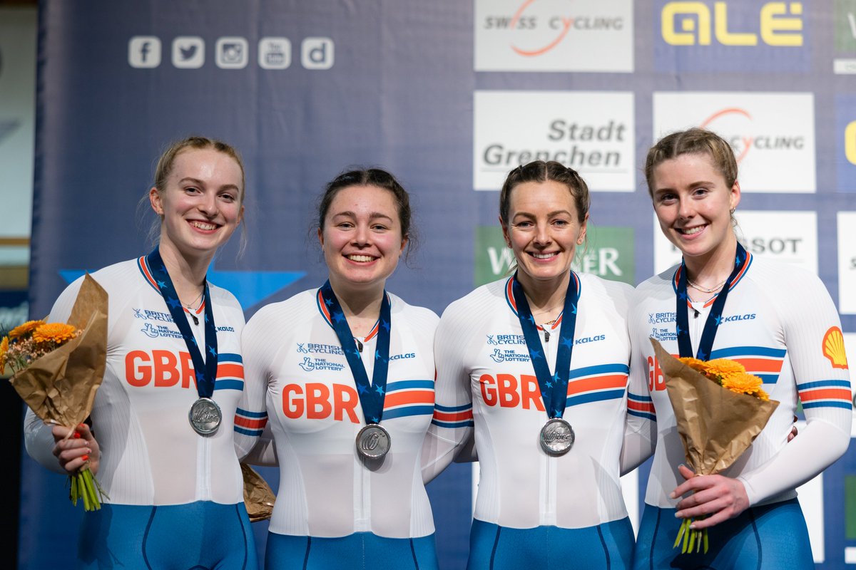 We're incredibly proud that our Women's Sprint Team of Lauren Bell, Sophie Capewell, Emma Finucane and Katy Marchant won the Teamwork Collaboration Award at this week's @uk_sport PLx Awards! 🙌 The team were recognised for their incredible teamwork and support in each other,