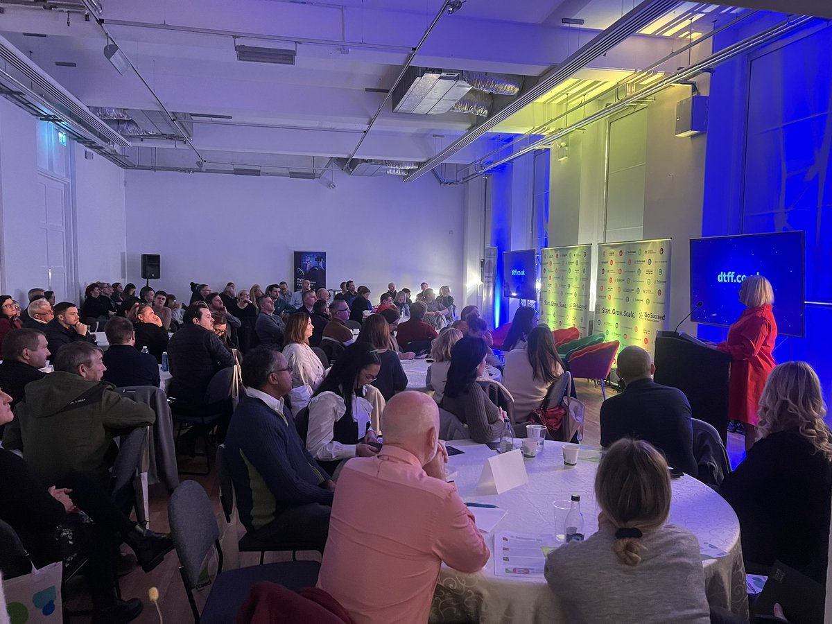 Full house this morning <a href="/PlayhouseDerry/">DerryPlayhouse</a> for the local launch of the #GoSucceed NI Business Support Service. We’re looking forward to collaborating with the service to help support members of our community. You can hear more this support support at our series of #ChristmasJollies