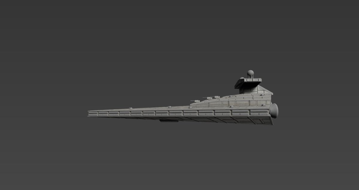 naruvus's tweet photo. Star Destroyer for backgrounds of a map - #ROBLOX #RobloxDev https://t.co/n5JkSZFUxe