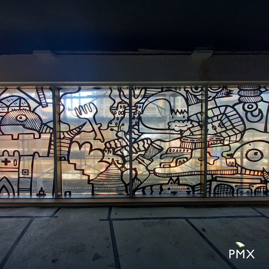 Our work can add personality and make a space memorable 😎

We were approached by a local artist to print his images to be applied to a new student accommodation project.

What do you think of the finished product?