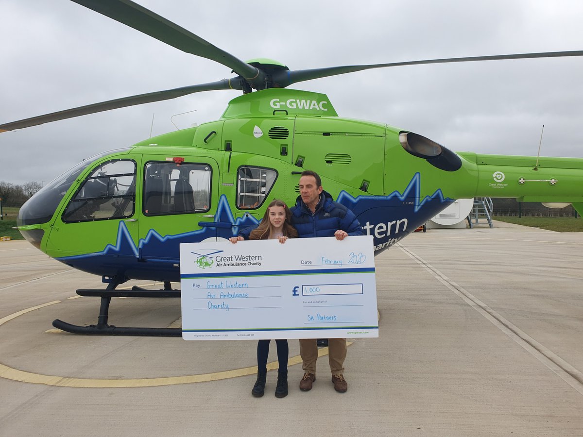 Tonight is the #AAUKAwards!

We are shortlisted in three different categories:

🏆 Special Incident of the Year alongside @WiltsAirAmbu and @HIOWAA
🏆 Charity Supporter of the Year - The Polledri Family and Lisa Mazzotta
🏆 Trustee of the Year - Robin Jaques

Wish us luck! 🍀