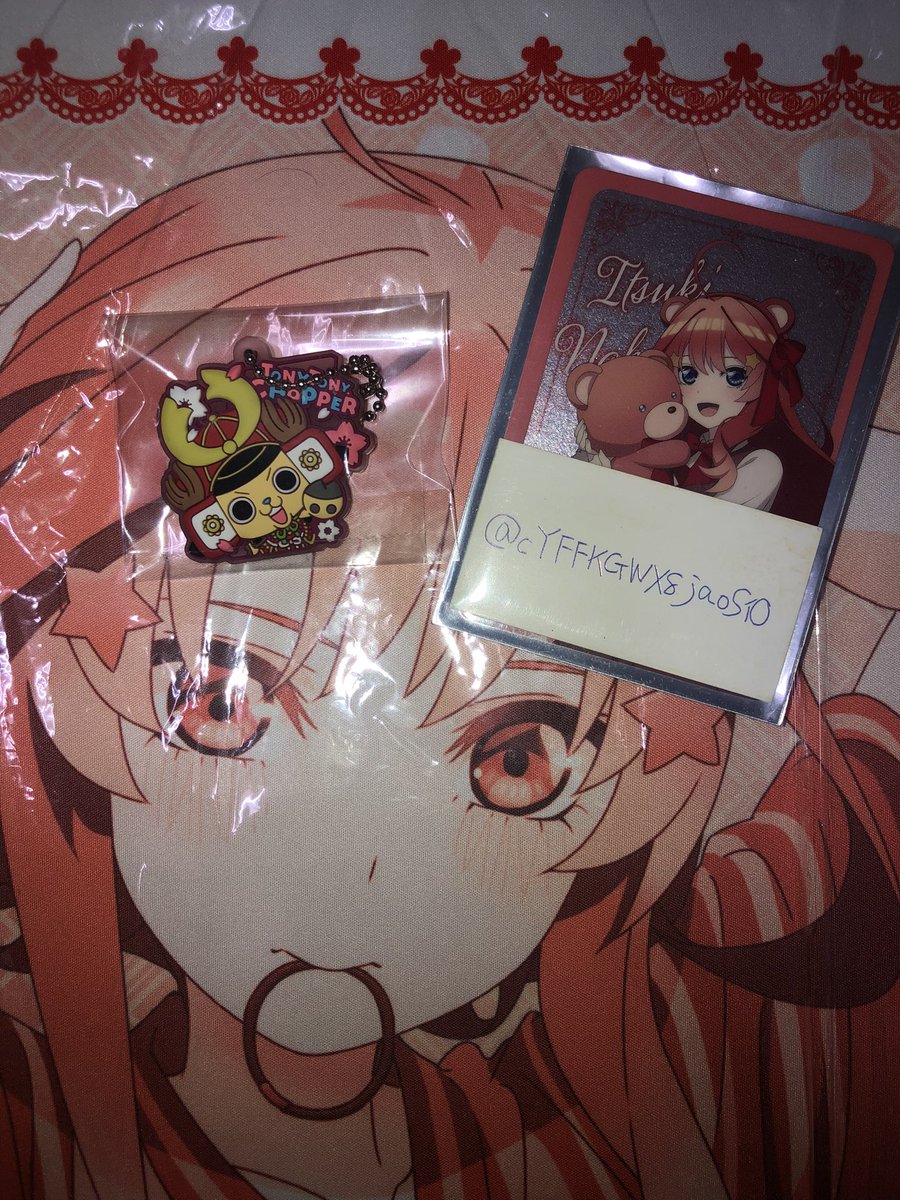 hiyoshi_maru0's tweet photo. 【交換希望】
ワンピース　ラバマスグミ
譲：チョッパー
求：ゾロ

広島市内での手渡しor郵送での交換希望
ピンポイントで難しいとは思いますがよろしくお願いいたします https://t.co/Wygu8aFGny