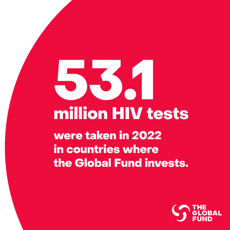 GlobalFund's tweet photo. Today is #WorldAIDSDay. It’s time to get back on track to end AIDS as a public health threat once and for all.  

Working together, we must double-down on our commitment to tackle the inequalities that fuel the epidemic. 

#WorldAIDSDay #LetCommunitiesLead