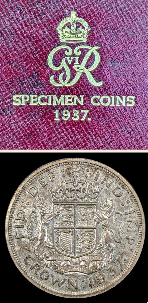 RogersJonesCo1's tweet image. 🚚DELIVERED FOR AUCTION THIS WEEK 🚚
 
Cased George VI 1937 Specimen Coin Set 🪙
 
ESTIMATE: £100-150
AUCTION: Jewellery &amp;amp; Collectables
DATE: February 16

#georgevi #coinset #coins #coincollecting #coincollection