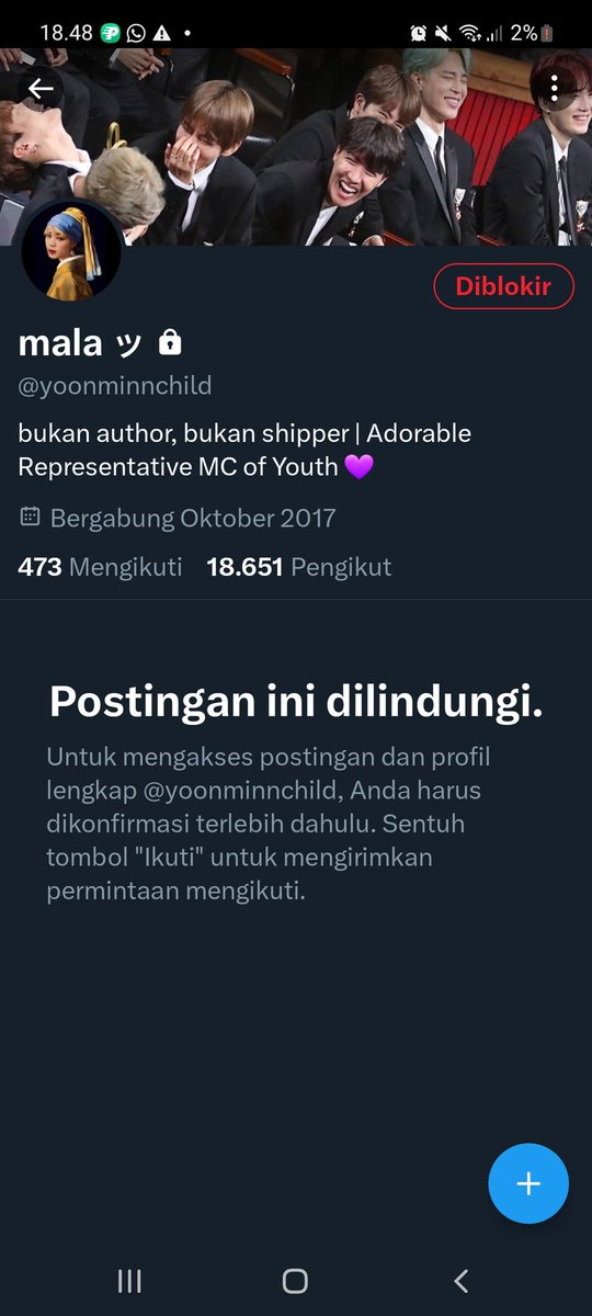 cie gembokan, takut ya lihat hasil kebodohannya mba? ya minimal kalo berani buka gembok dong pengecut