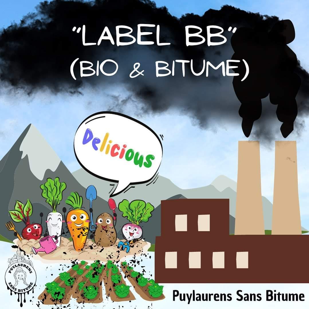 lrgsansbitume's tweet photo. Le collectif Puylaurens Sans Bitume nous partage ce dessin inspiré par la perspective d'une usine à bitume au milieu des champs en bio. 
#centraleabitume #stopbitume #SantéDesEnfants #NOBITUME #ScandaleSanitaire #qualitedelair #sante #A69 #santédesenfants #santeendanger https://t.co/5aujWslauN
