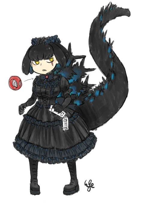 #今月描いた絵を晒そう 
今月全然描いてねえな 