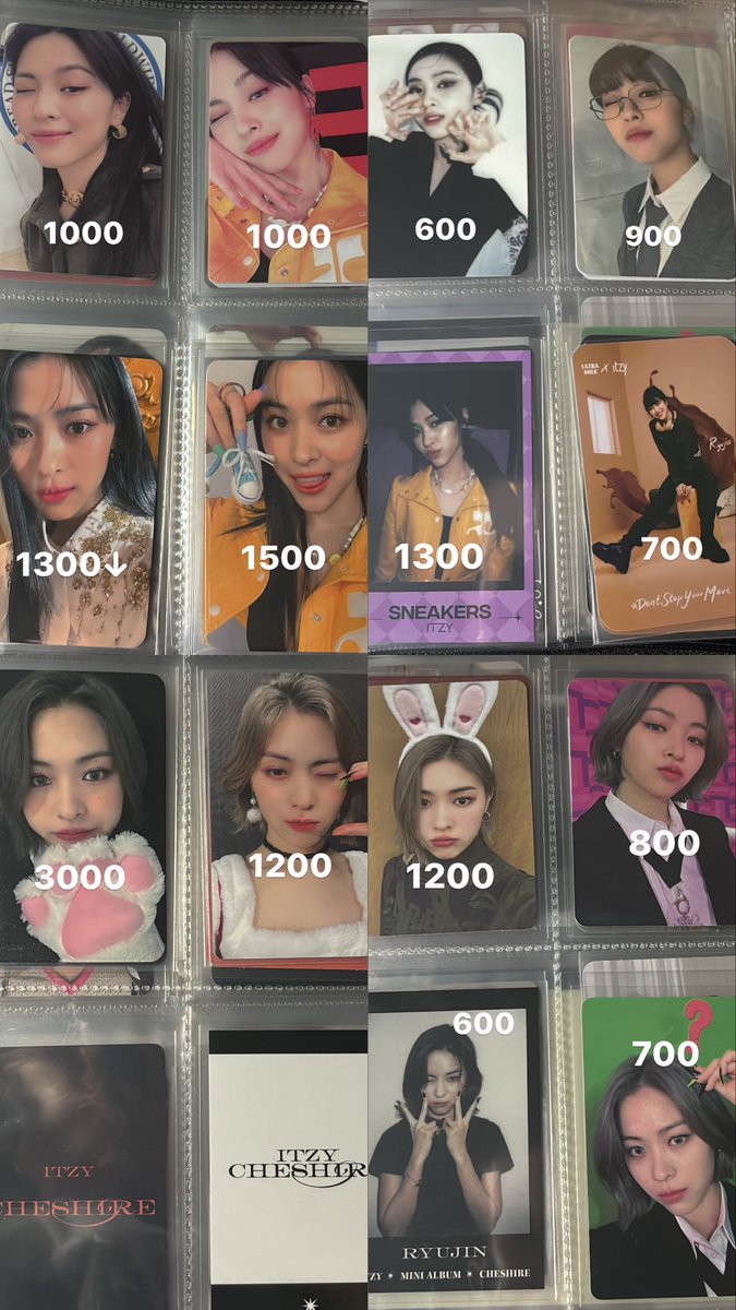 rysuwn's tweet photo. ITZY 買取 リュジン 交換

譲 画像

求 買取（paypay,メルペイ送金,メルカリ>現金書留）
どれもかなり安価で設定してるのでお求めの方いたらお気軽にお声掛けお願いします😿 https://t.co/R1SLcs2TAv